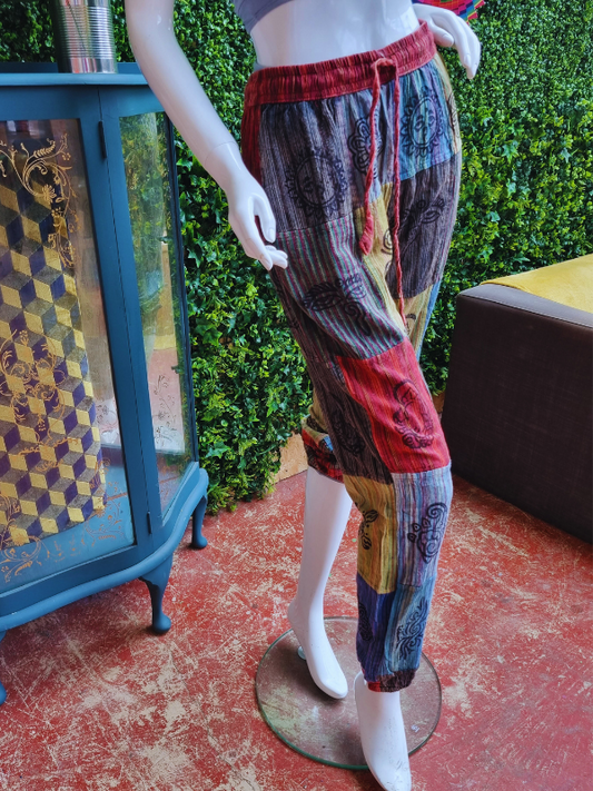 How to Style Patchwork Pants for a Unique Boho Look?