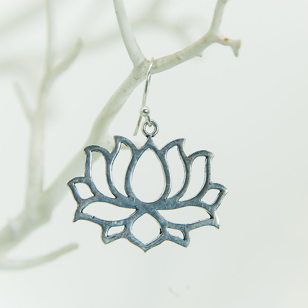 Lotus Earrings
