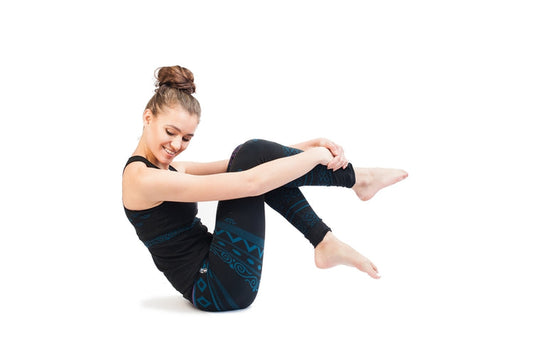 Balance Organic Yoga Outfit - Seamless Support Vest And Leggings Set