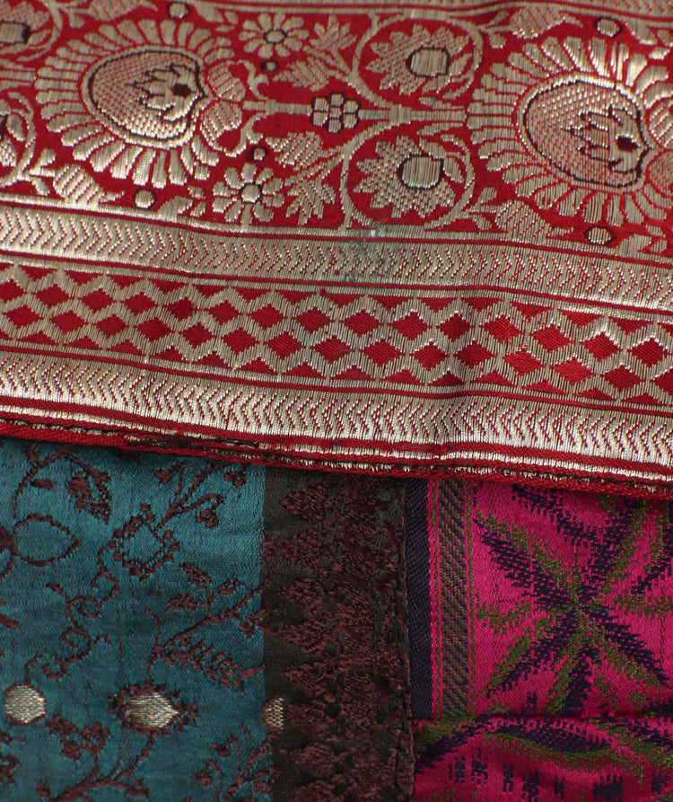 Brocade Yoga Mat Bag - Unique, Patchwork, Multi
