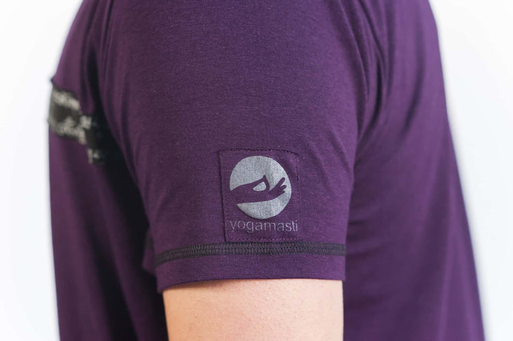 Calm Comfort Mens Yoga T-Shirt Bamboo, Organic Cotton