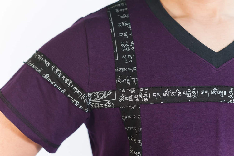 Calm Comfort Mens Yoga T-Shirt Bamboo, Organic Cotton