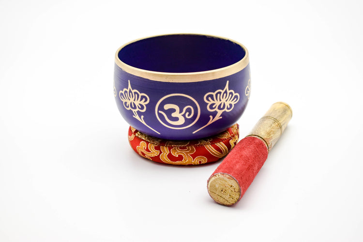 Crown Chakra Singing Bowl With Beater - Sahasrara