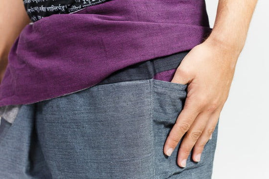 Fishermans Yoga Pants For Men - Grey, Purple, Navy
