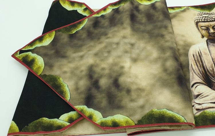 Floral Buddha Table Runner And Placematsa