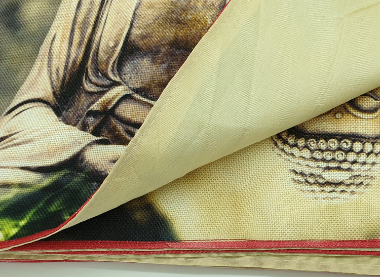 Floral Buddha Table Runner And Placematsa