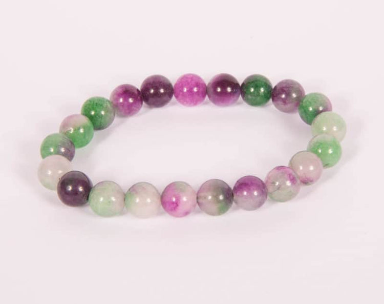 Fluorite Yoga Bracelet For Crystal Healing & Meditation