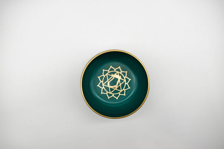 Heart Chakra Singing Bowl With Beater - Anahata
