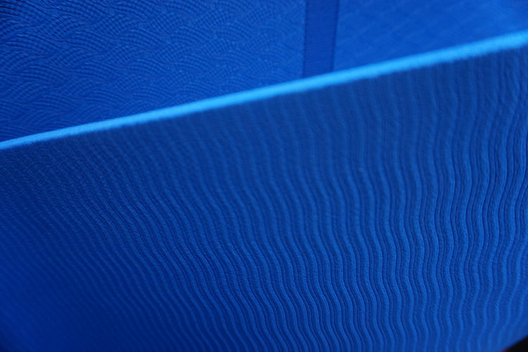 Non Slip Yoga Mat With Alignment, 6mm Thick, Eco TPE, Royal Blue