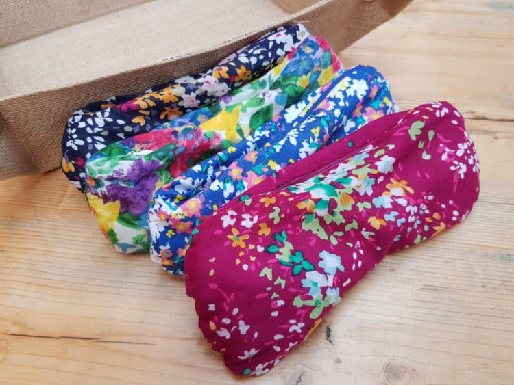 Organic Lavender Eye Pillow - Lavender Flower & Linseed
