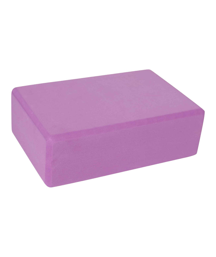 Purple Yoga Block