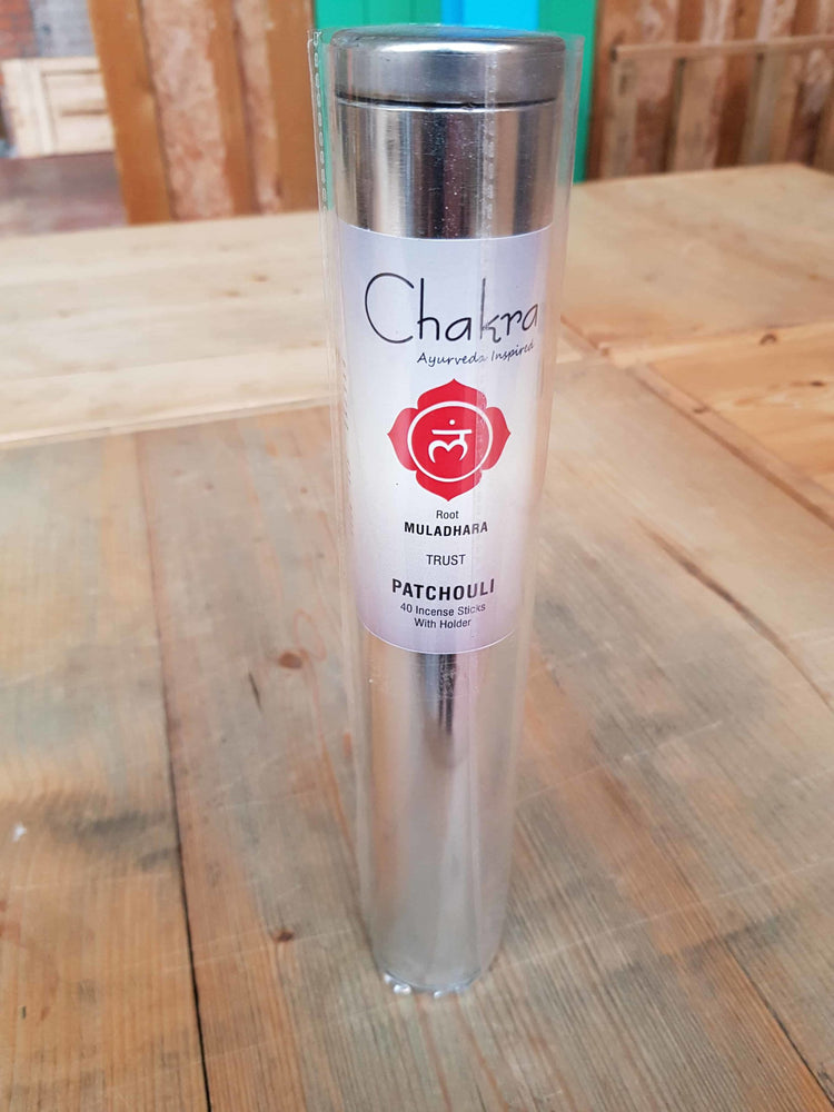 Root Chakra Incense Set With Holder - Muladhara - Stability