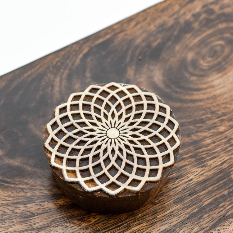 Traditional Indian Wood Blocks For Printing - Shapes