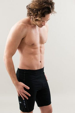 Yoga Shorts For Men 'Yogi' - White, Black