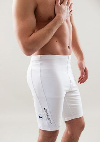 Yoga Shorts For Men 'Yogi' - White, Black