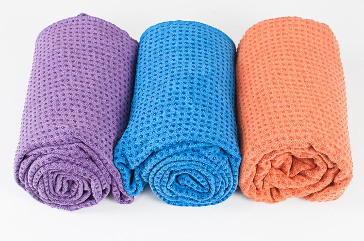 Yoga Mat Towel Purple