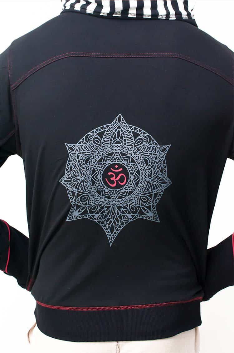 Men's Cool Down Yoga Wear Om Hoodie