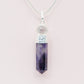 Amethyst Point Necklace with Crystal Ball