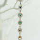 Chakra Brass Pendant with Stones
