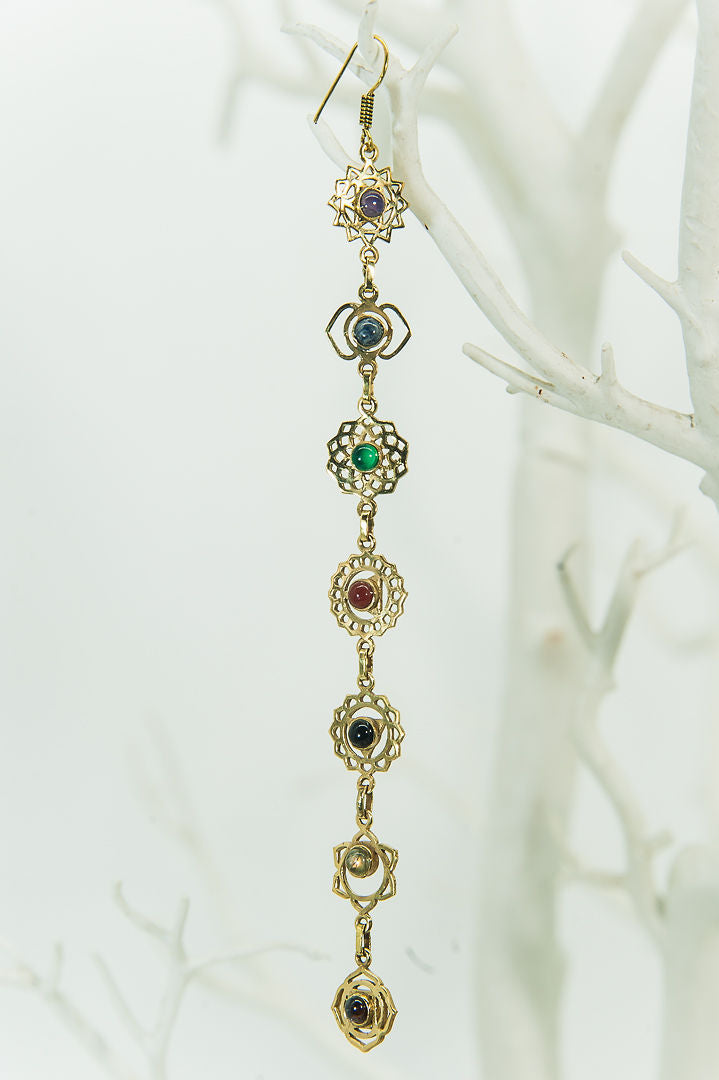 Chakra Stone Earrings