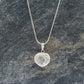 Crystal Quartz Heart