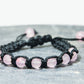 Rose Quartz Woven Bracelet
