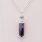 Amethyst Point Necklace with Crystal Ball