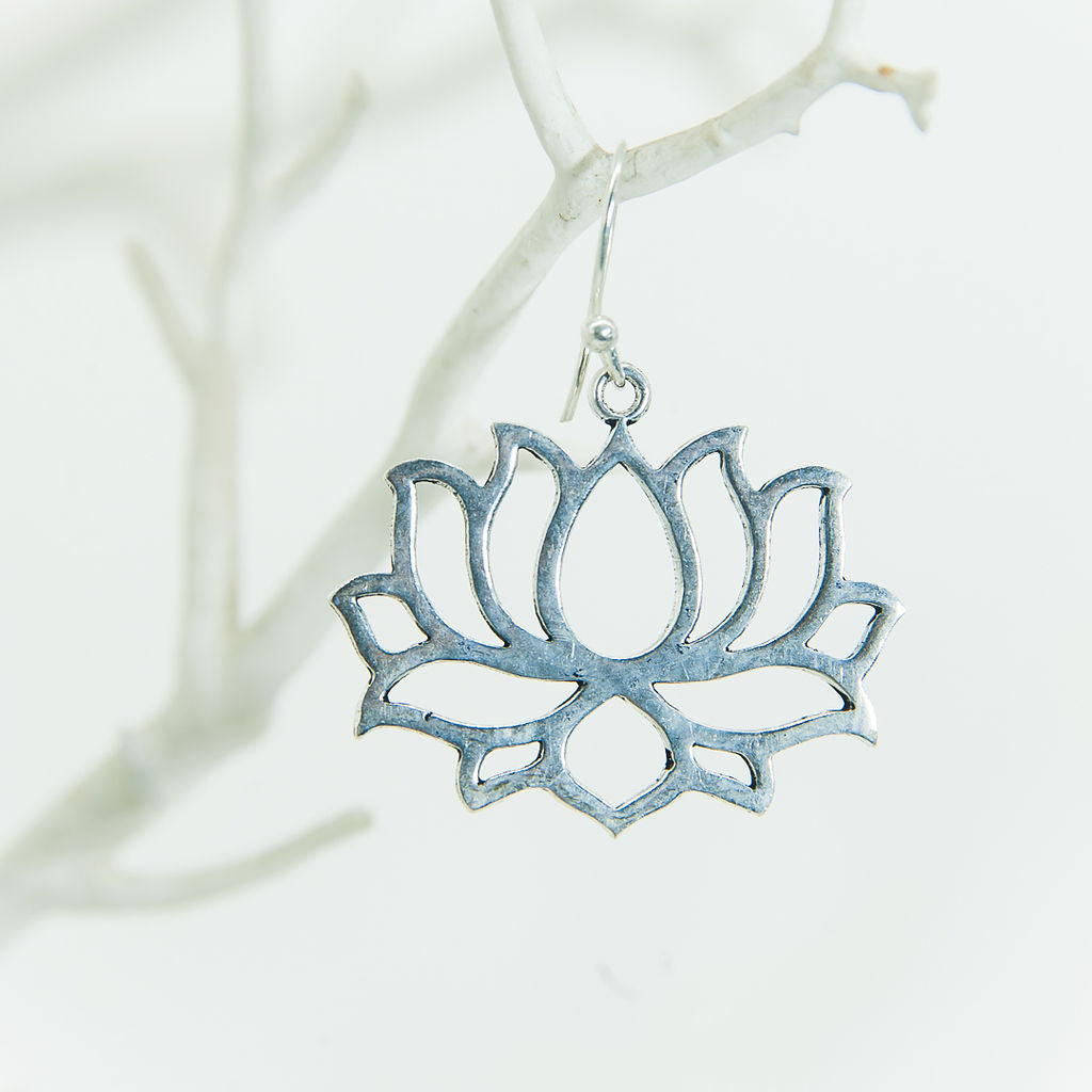 Lotus Earrings