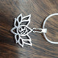 Lotus Om Necklace – 92.5% Silver