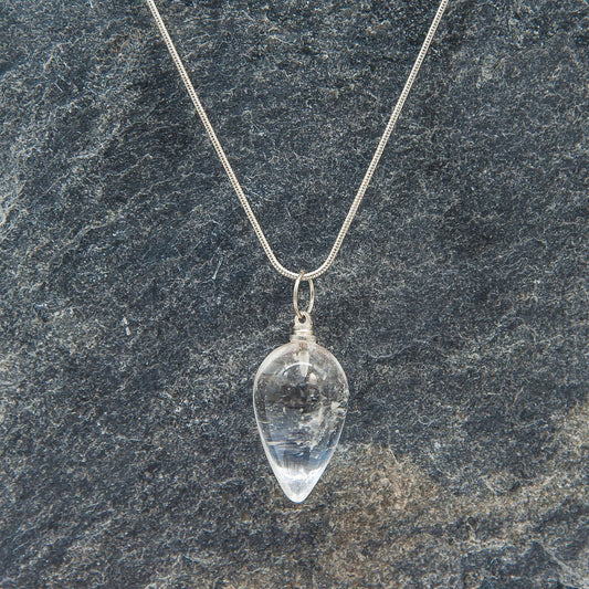 Quartz Master Healer Pendant Necklace