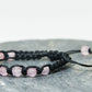 Rose Quartz Woven Bracelet