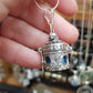 92.5% Silver Necklace Cage