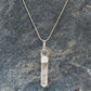 Quartz Point Necklace with Crystal Ball