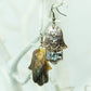 Abalone Shell Hamsa Hand of Fatima Earrings