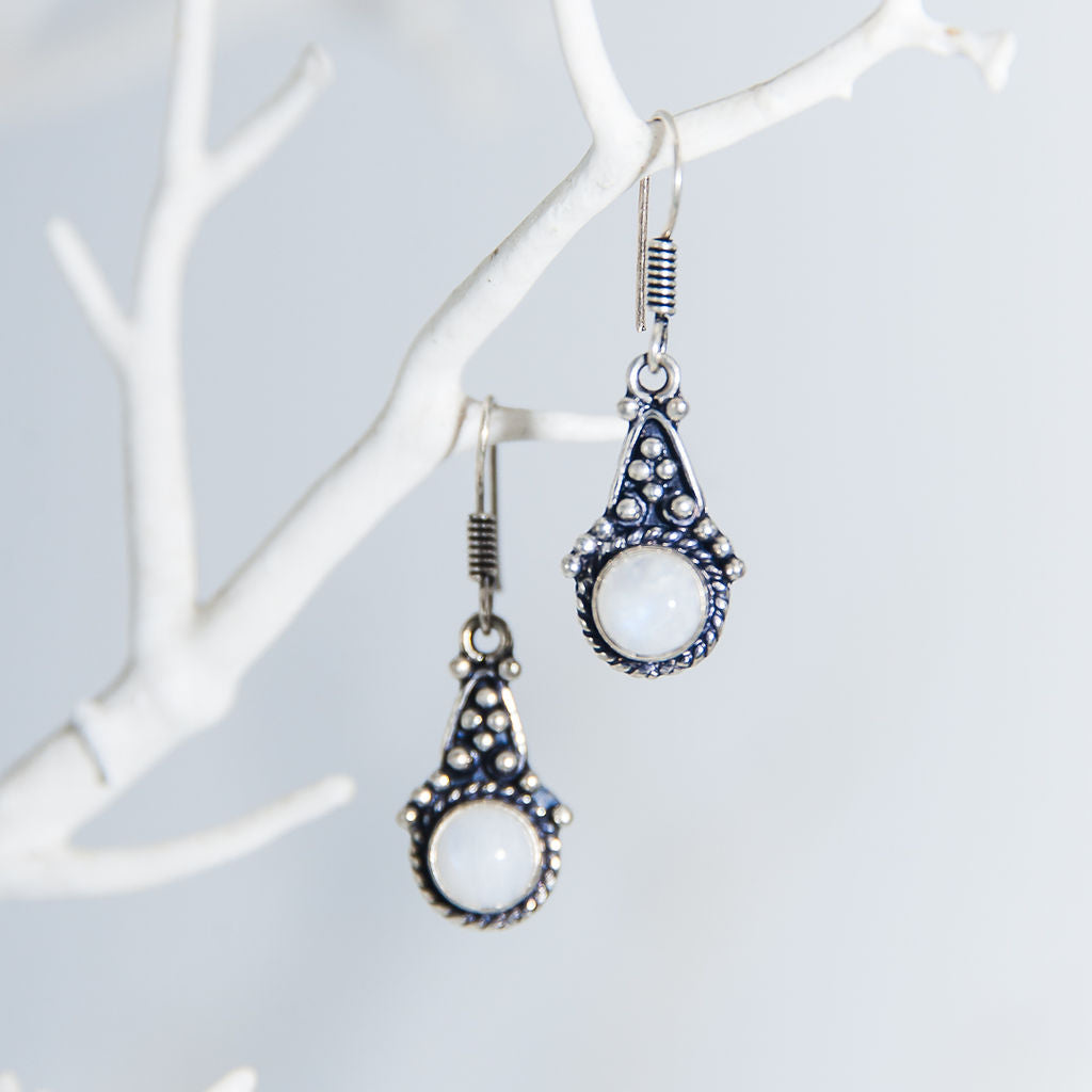 Moonstone Earrings for Divinity