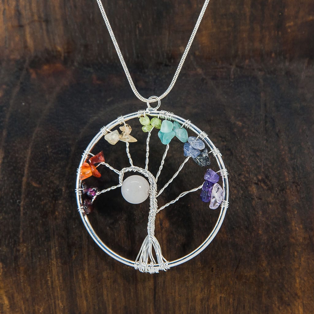 Multi Stone Necklace with Moonstone