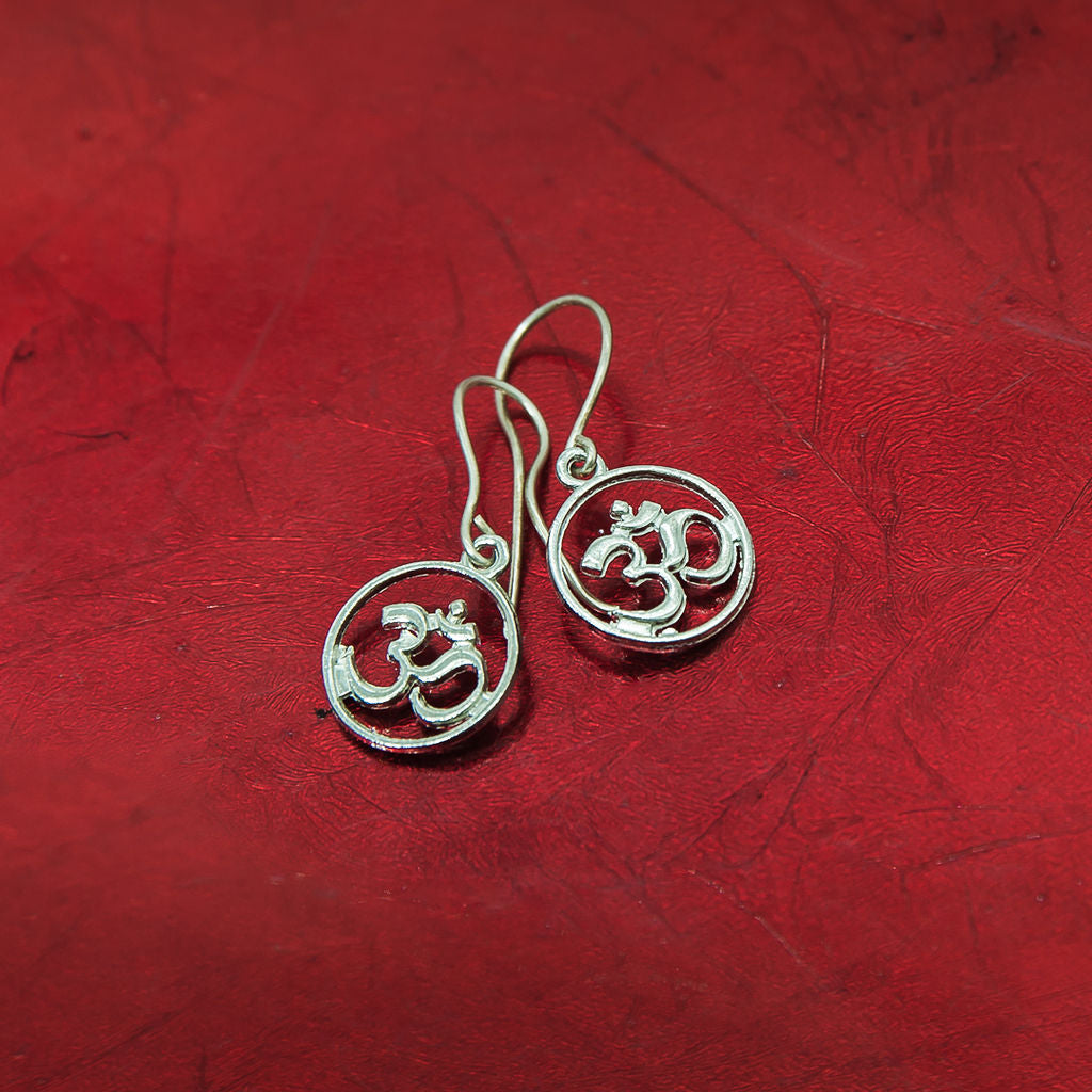 Om Earrings