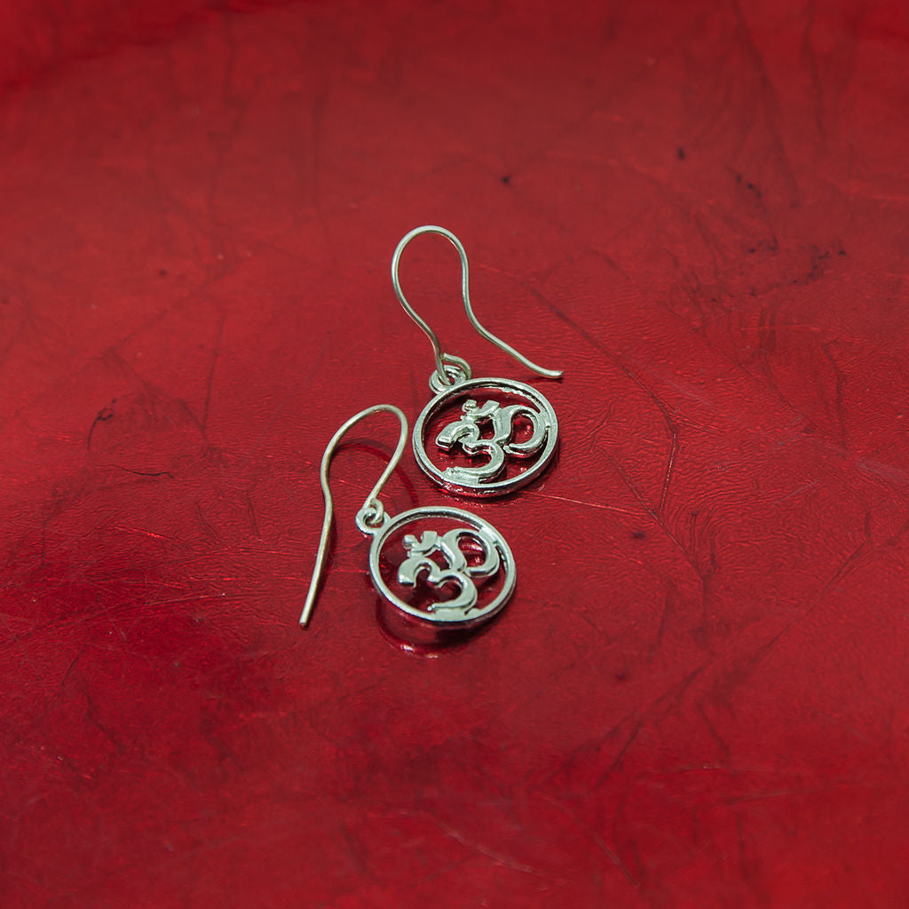 Om Earrings