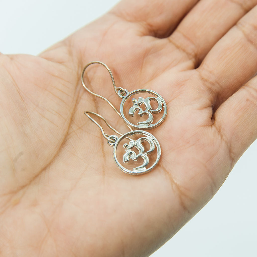 Om Earrings