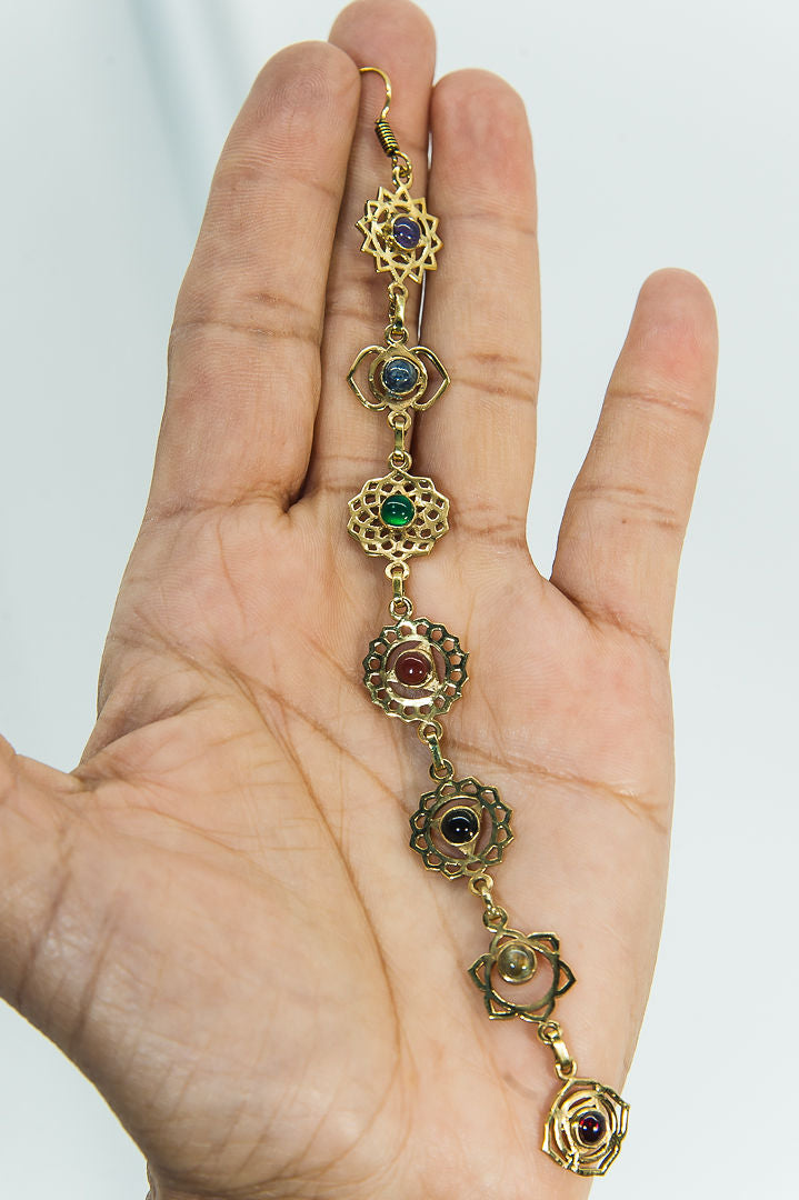 Chakra Stone Earrings