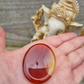 Carnelian Worry Stone - For Motivation & Vitality