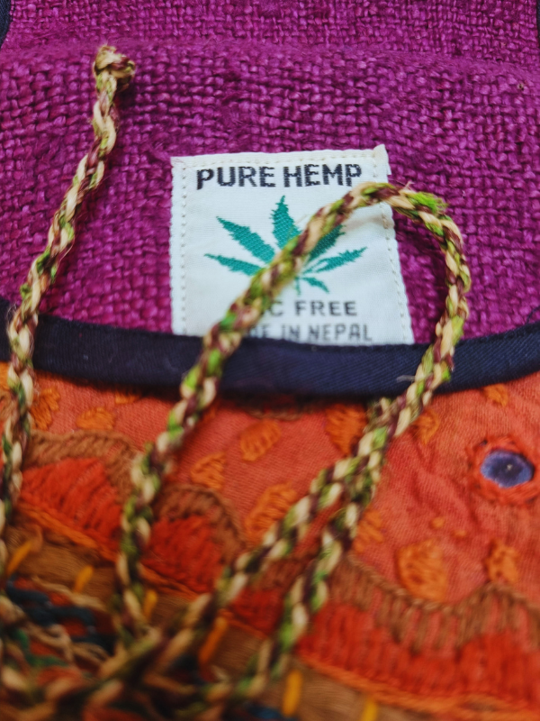 Pure Hemp Tobacco Rolling Pouch - Purple