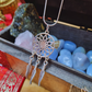 Silver Dreamcatcher Necklace - 5cm Approx