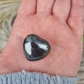 Hand Carved Hematite Hearts - For Grounding & Objectivity