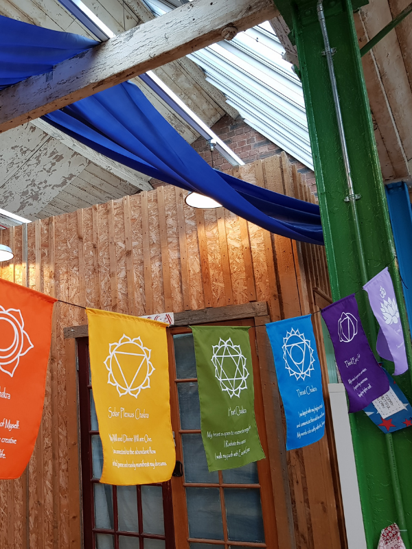 Chakra Flags - Spiritual Chakra Prayer Indoor/Outdoor Flags