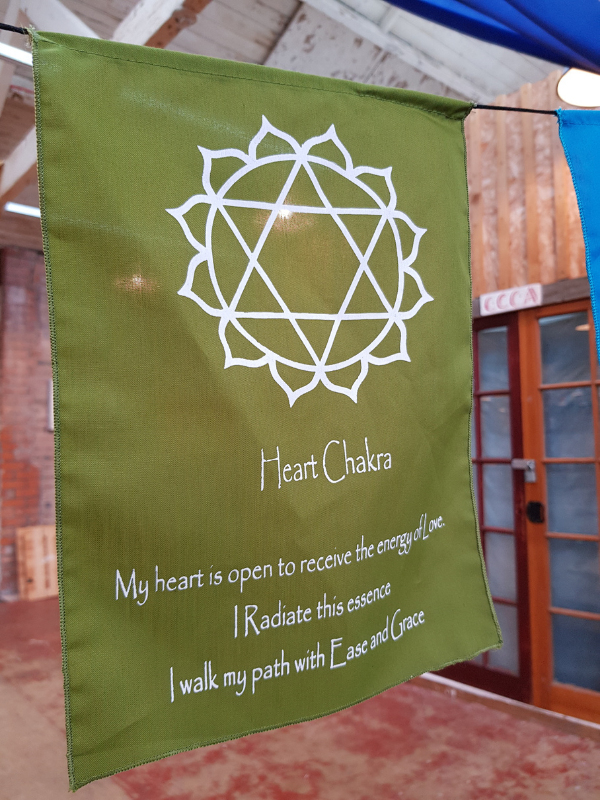 Chakra Flags - Spiritual Chakra Prayer Indoor/Outdoor Flags