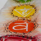 Hand Painted Chakra Meditation Wrap - 100% Cotton