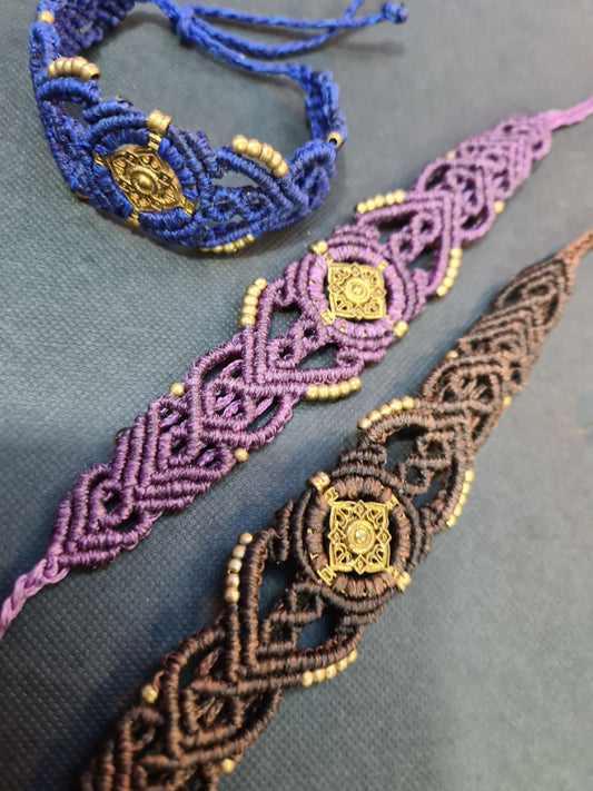 Handmade Macrame Bracelet Mandala