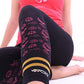 Hatha Asana Yoga Capri Pants - Seamless, Black