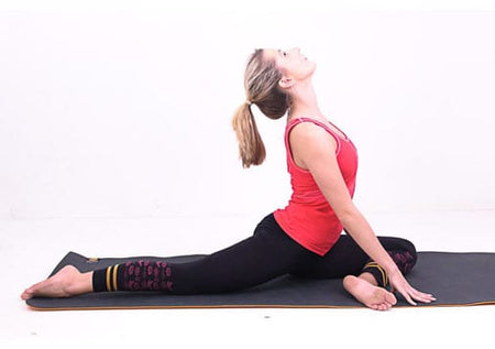 Hatha Asana Yoga Capri Pants - Seamless, Black